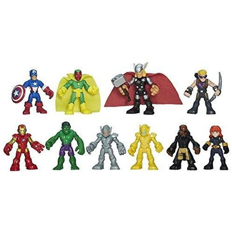 Playskool Heroes Marvel Super Hero Adventures Ultimate Super Hero Set ...