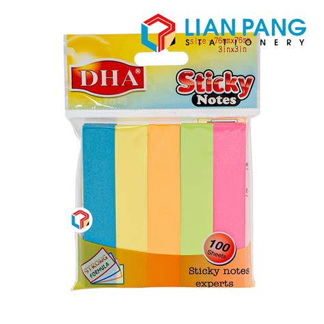 Sticky Notes Flag 5 Colour