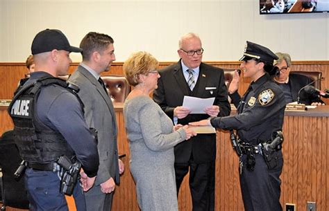 Swearing-In Ceremony of Police Department | The Amboy Guardian