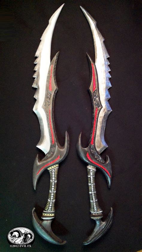 Skyrim Daedric Sword Video Game Costume Prop Weapon EVA Foam Build How ...