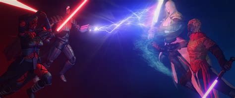 ArtStation - Jedi vs sith creation wallpaper