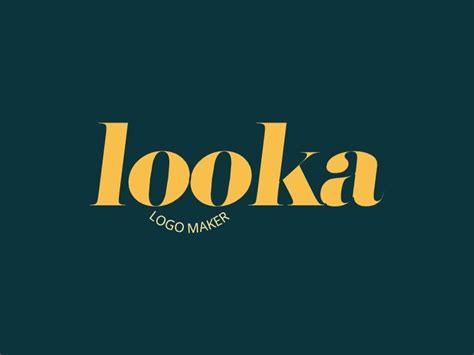 looka logo generated by AI logo maker - Logomakerr.ai