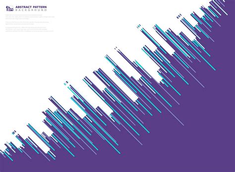 Abstract purple vector stripe line pattern design technology background. illustration vector ...