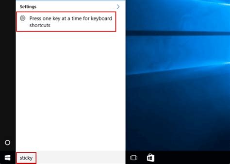 How to Disable Sticky Keys Keyboard Shortcut in Windows 10