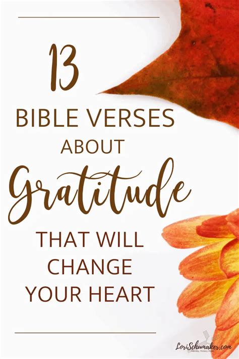 13 Bible Verses About Gratitude That Will Change Your Heart