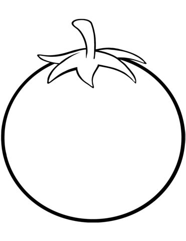 Tomato Clipart Black And White | Free download on ClipArtMag