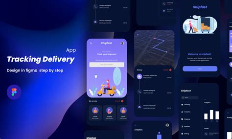 Tracking Delivery Ui Kit | Figma