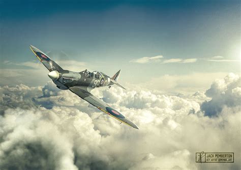 Spitfire Legend - WW2 Art on Behance