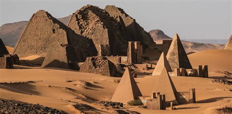 Sudan's 'forgotten' pyramids risk being buried by shifting sand dunes