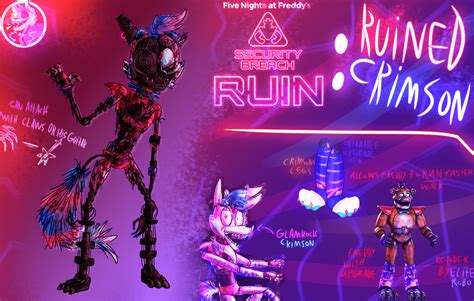 Ruined Glamrock Crimson (FNAF SB: RUIN DLC) by EpiqueCrimson on Newgrounds