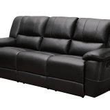 Small Black Leather Couch - Home Furniture Design
