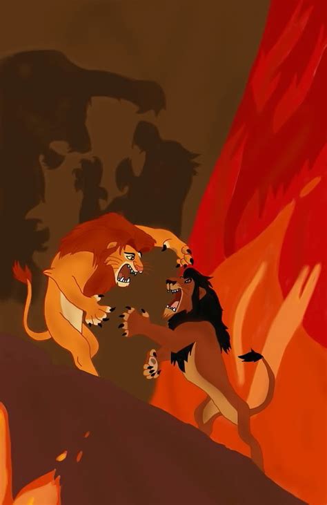 Scar and Simba by ZiraLionessTLK on DeviantArt