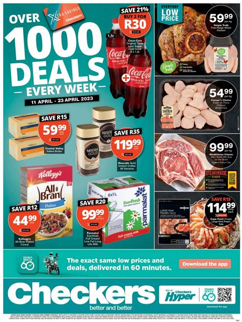 Checkers Promotional Leaflet - Valid from 11.04 to 23.04 - Page nb 1 - za-specials.com