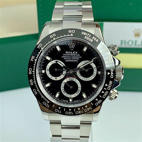 2019 Rolex Daytona 116500LN Black Dial With Box & Card Full Set ...