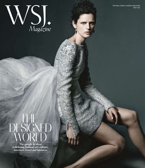 Stella Tennant Covers WSJ Magazine May 2012 in Chanel Haute Couture ...