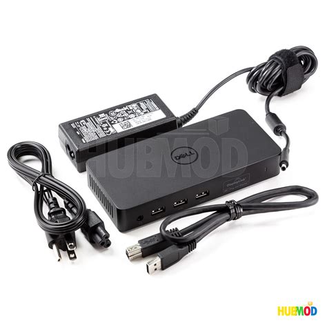 Dell D3100 USB 3.0 Ultra HD 4K Triple Display Docking Station DPN 36M9K +Adapter 4054842034606 ...