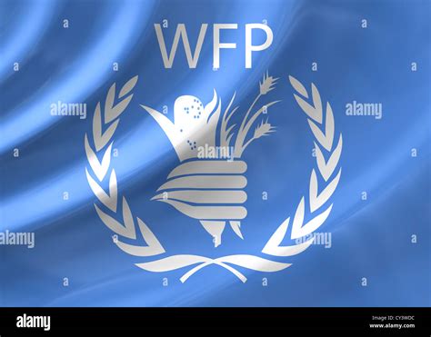 WFP - World Food Programme logo flag symbol icon Stock Photo - Alamy