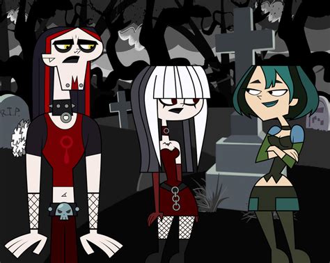 Total Drama Goths by corbinace on DeviantArt