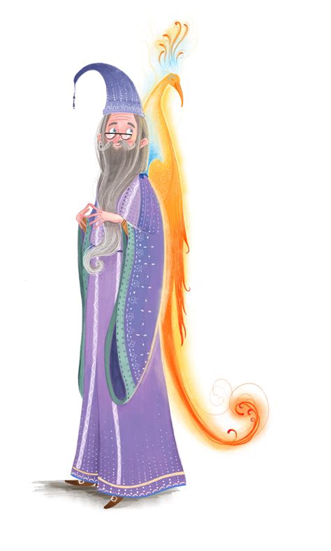 Dumbledore and Fawkes :: Behance