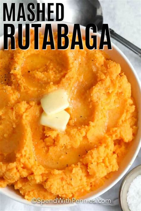 Mashed Rutabaga {Just 4 Ingredients} - Spend With Pennies