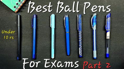 Best Ball Pens In 10 Rs For Exams | Best Ball Pens Under 10 rs | #penvideo #stationerygyan - YouTube