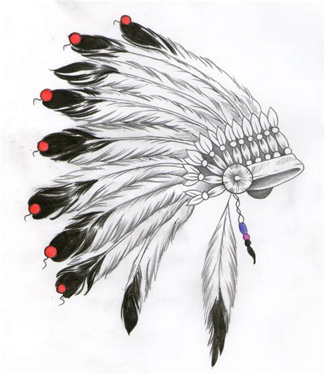 Indian Headdress Design Tattoos Indian Headdress Tattoo - Indian ...