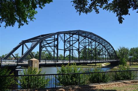 The Waco Steel Bridge Photograph by Melinda Baugh - Fine Art America