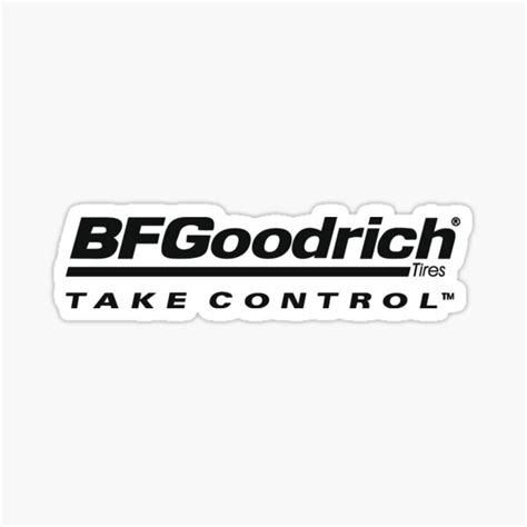 "TIRE-BFGOODRICH LOGO" Sticker for Sale by opoigotze | Redbubble