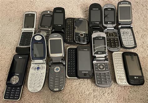 All my old Verizon wireless phones : r/vintagemobilephones