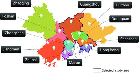 The Guangdong-Hong Kong-Macao Greater Bay Area (Greater Bay Area) and... | Download Scientific ...