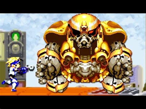 Gunstar Super Heroes (GBA) All Bosses (No Damage) - YouTube