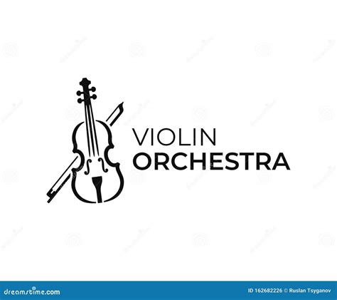 Violin And Bow Logo Design. Fiddle Vector Design | CartoonDealer.com ...