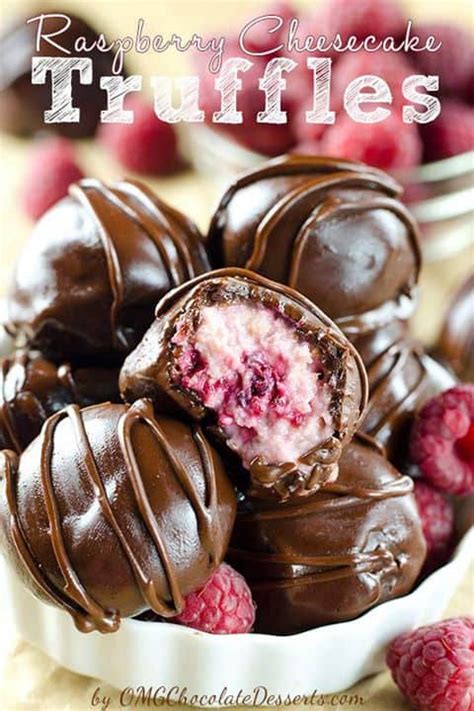 Raspberry Cheesecake Truffles Recipe - Our Home Sweet Home