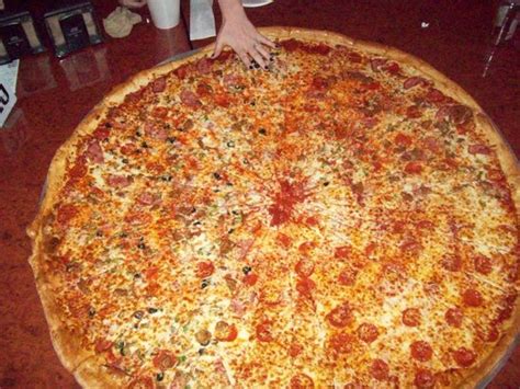 The Biggest Pizza in Texas! - Review of Big Lou's Pizza, San Antonio ...