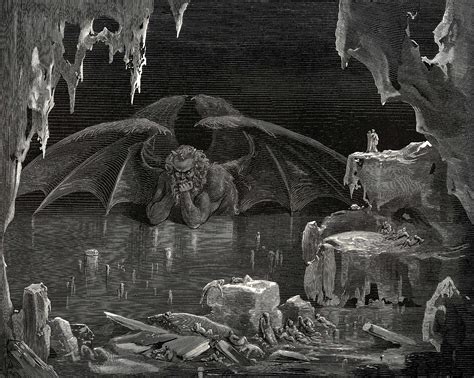 The Inferno, Canto 34 - Gustave Dore - WikiArt.org