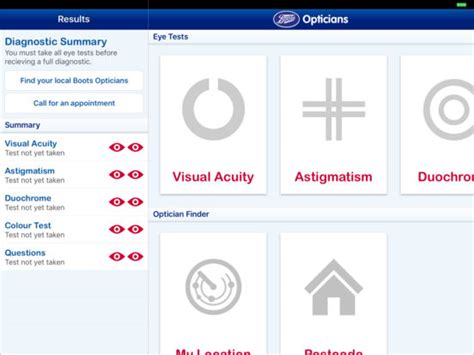 Eye Test by Boots Opticians on the App Store
