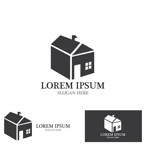 Premium Vector | Home construction logo vector template