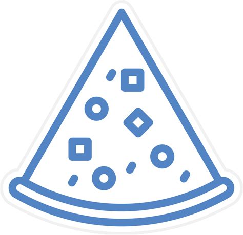 Pizza Slice Vector Icon Style 22705032 Vector Art at Vecteezy