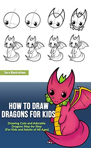 Cute Easy Dragon Drawing For Kids : We will initially outline its physique with the aid of basic ...