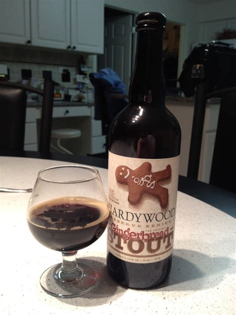 SaBEERmetrics: Beer Review: Hardywood Gingerbread Stout