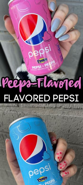 Pepsi Is Officially Releasing Their Peeps Flavored Soda Nationwide and ...