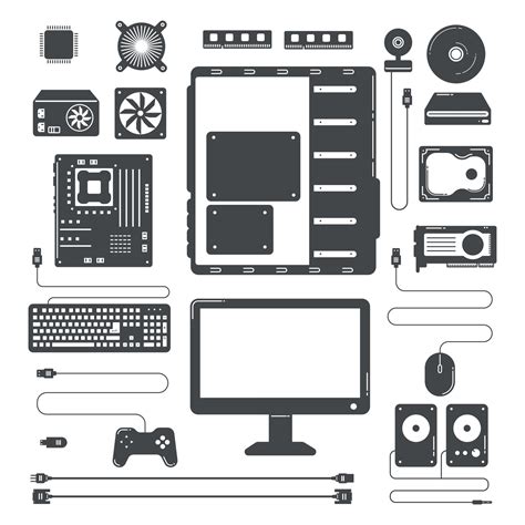 Update more than 145 computer parts drawing best - vietkidsiq.edu.vn