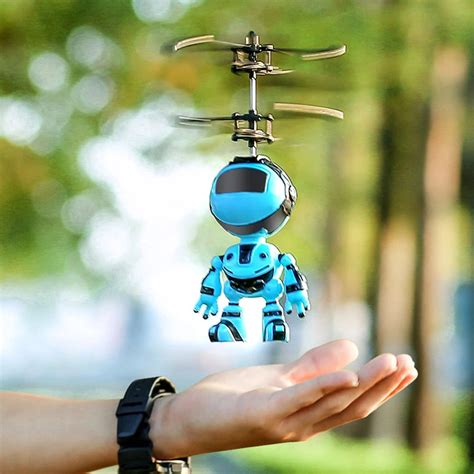 Intelligent Hand Sensing Fly Robot Kids Toys Electronic Aircraft ...