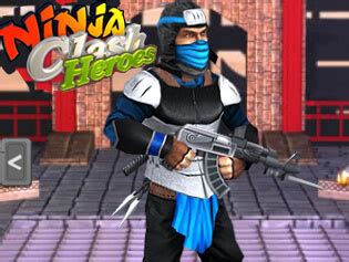 Ninja Clash Heroes 3D . Online Games . BrightestGames.com