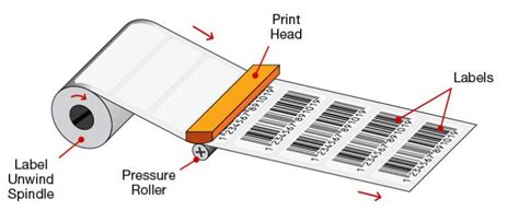 The difference between thermal transfer and direct thermal Printing - Allmark-Chennai-India