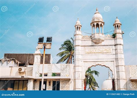 Haji Ali Dargah Mosque in Mumbai, India Stock Photo - Image of asian ...