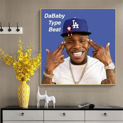 Dababy baby on baby Music Album Cover Canvas Poster No | Etsy