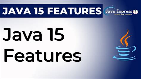 Java 15 Features - YouTube