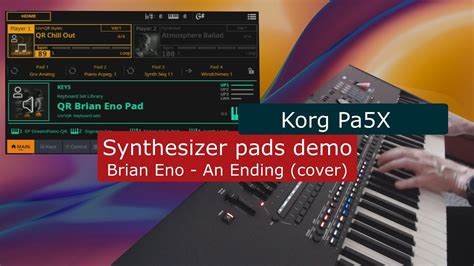 Korg Pa5X Synth sounds: Brian Eno Pads - YouTube