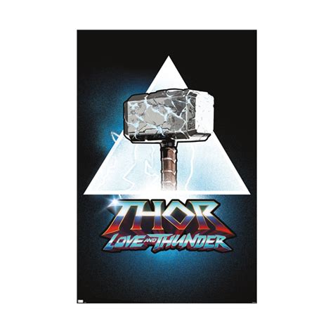 Trends International Marvel Thor: Love and Thunder Logo Poster